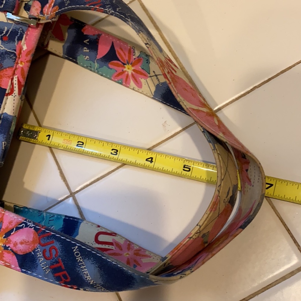 Fossil Canvas Handbag In Good Condition - image 7